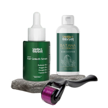 Shampoo + Serum + Derma Roller