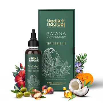 Batana Hair +Rosemary Oil with  Free Batana+Rosemary  hair growth  Shampoo (100+100 ml)