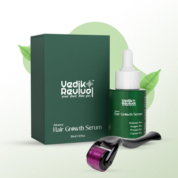Advanced Hair Growth Serum with Redensyl 3%, Anagain, Procapil, Capixyl | Baldness Recovery & Hair Regrowth | FREE 0.5mm Derma Roller | 11,800 New Hair in 60 Days | Men & Women Safe